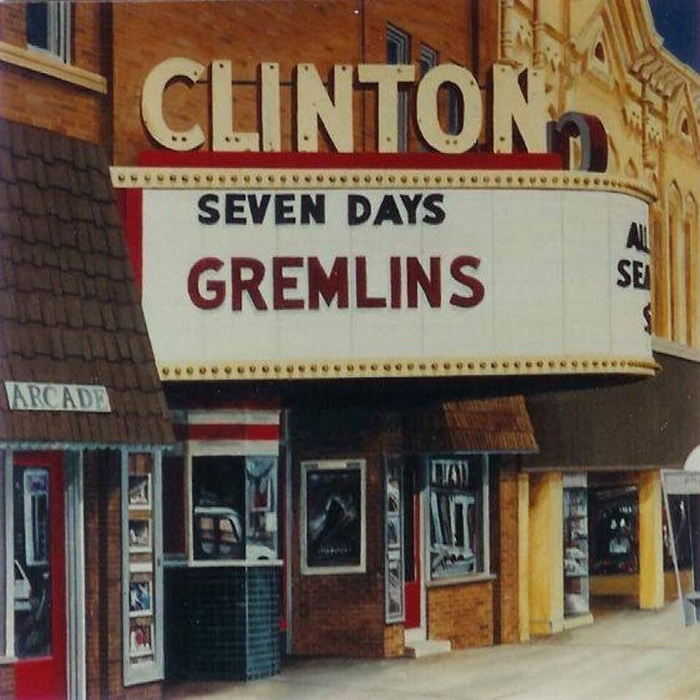 old photo Clinton Theatre, St. Johns